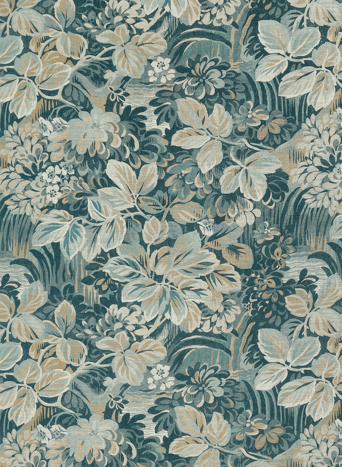Tapete Night Garden - Spa Blue