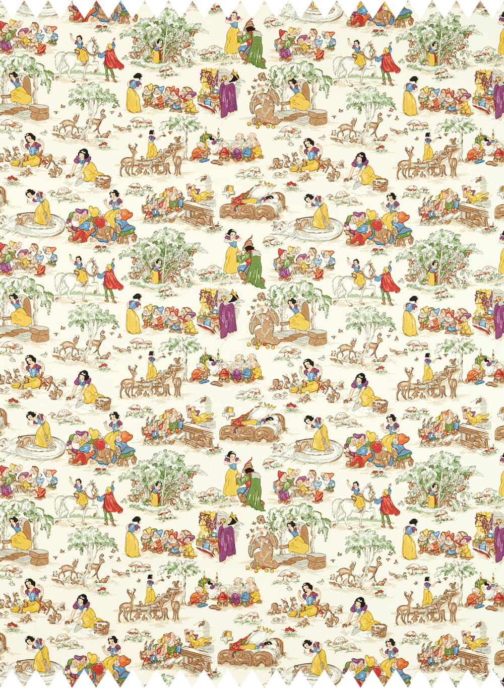 Stoff Snow White - Whipped Cream