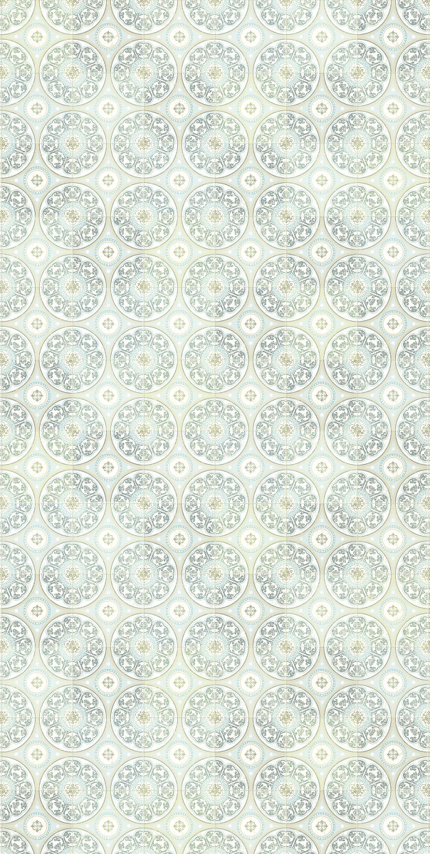 Tapete Rosario Tiles - Celadon
