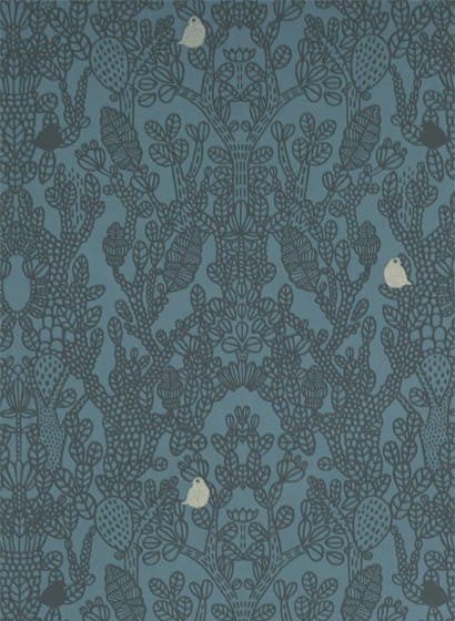 Tapete Amelie - Petrol/ Soft Black