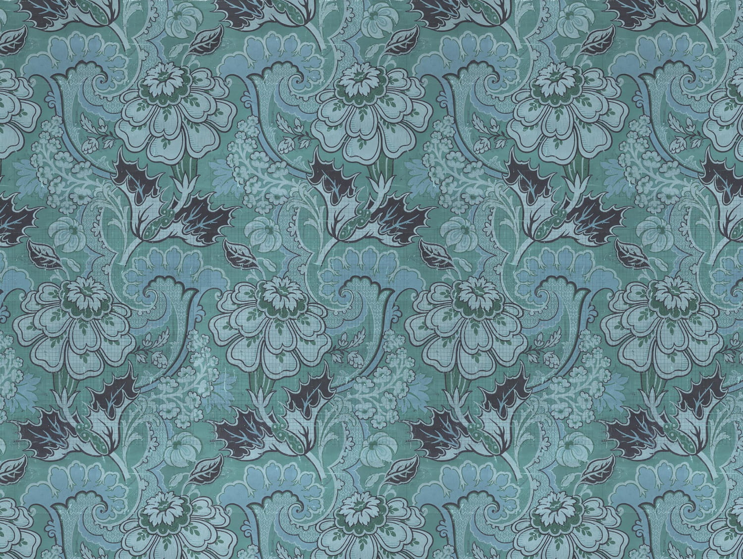 Wandbild Big Pattern Paola - 9 Drops