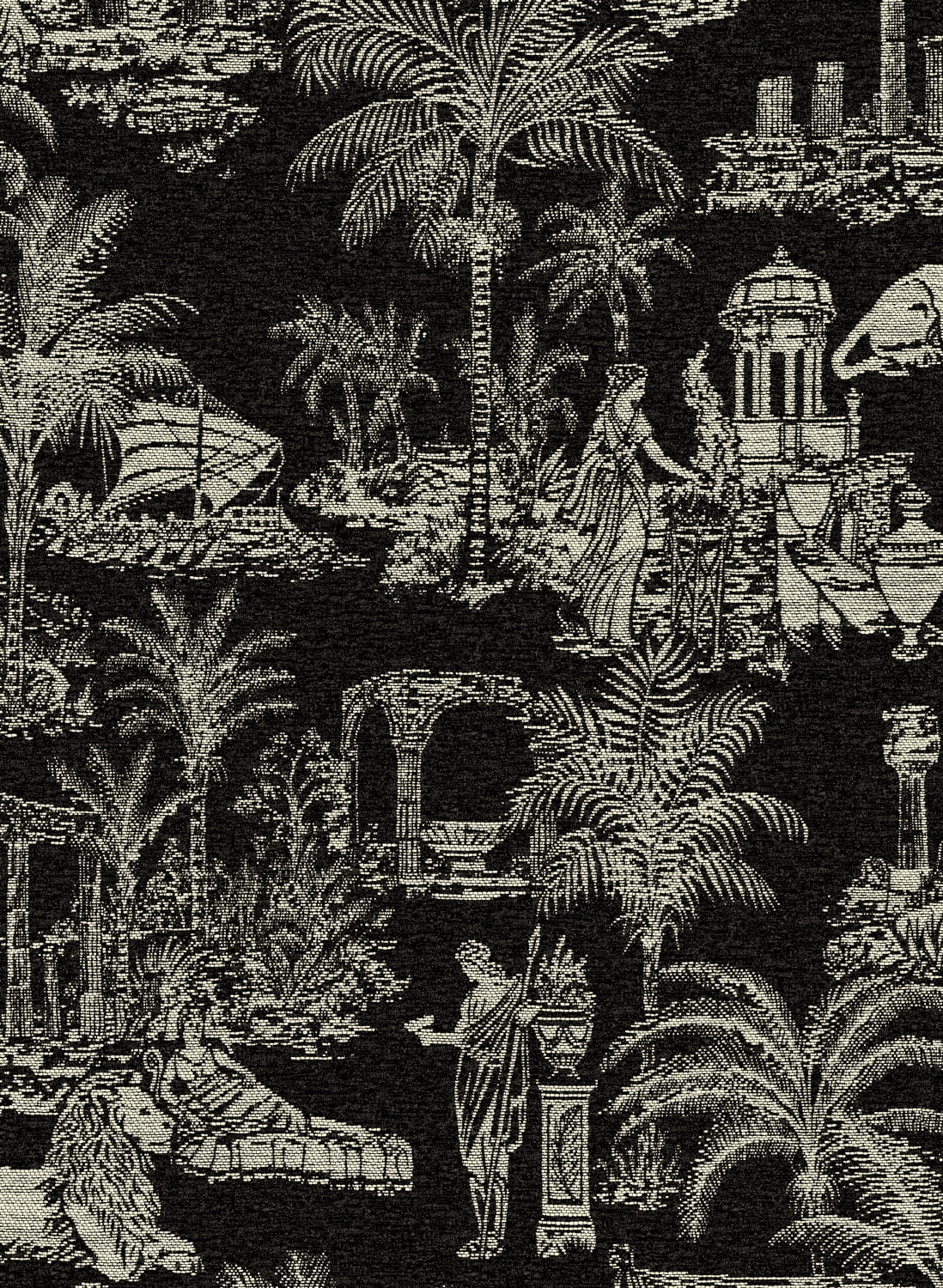 Tapete Mythologie Grecque - Onyx Beige
