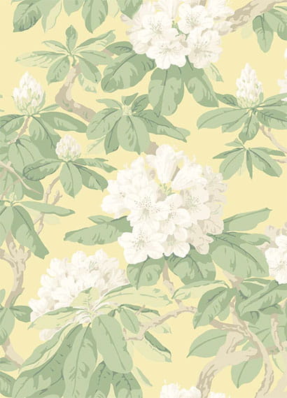 Tapete Bourlie - Pale Lemon
