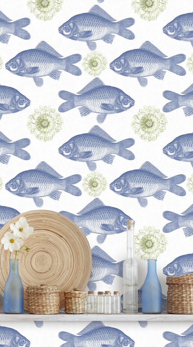 Tapete Fish - WP20009