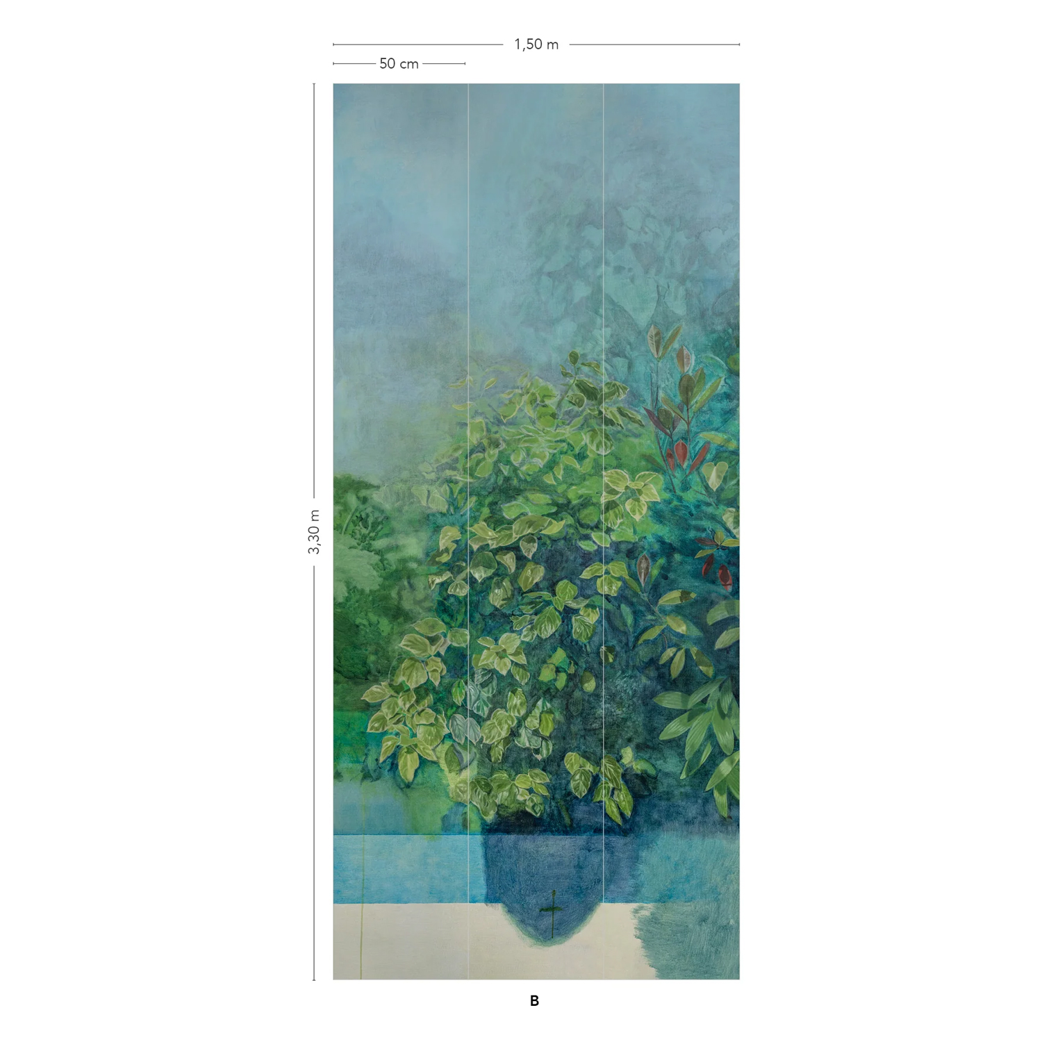 Wandbild Exploration - Panel B