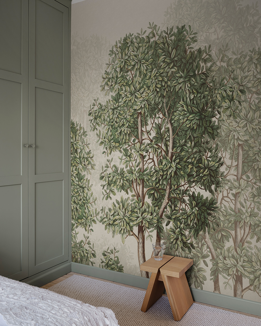 Wandbild Charles - green