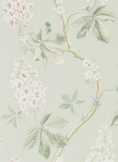 Tapete Chestnut Tree - Seaspray/ Peony