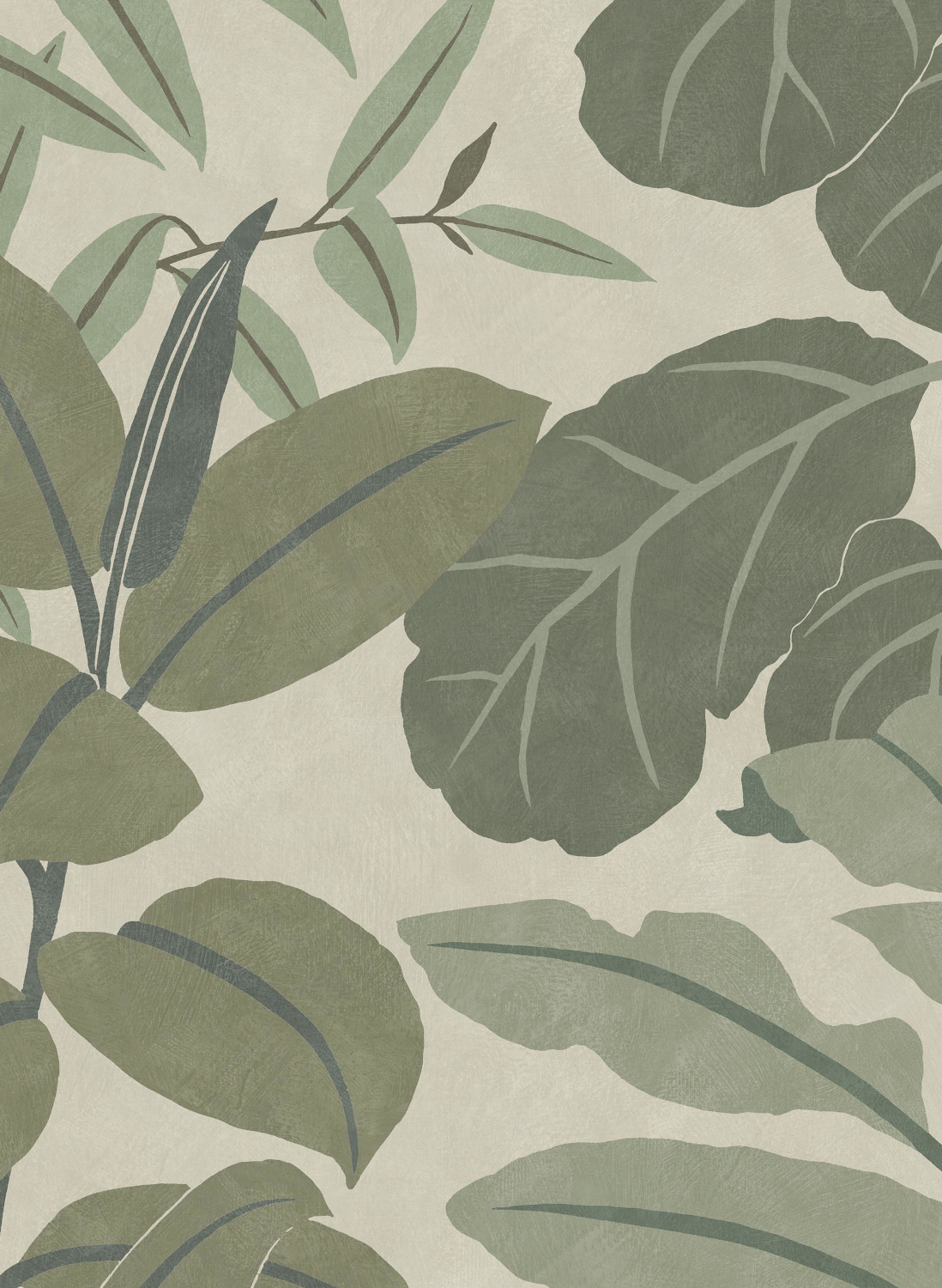 Wandbild Grand Leaves - 9628W