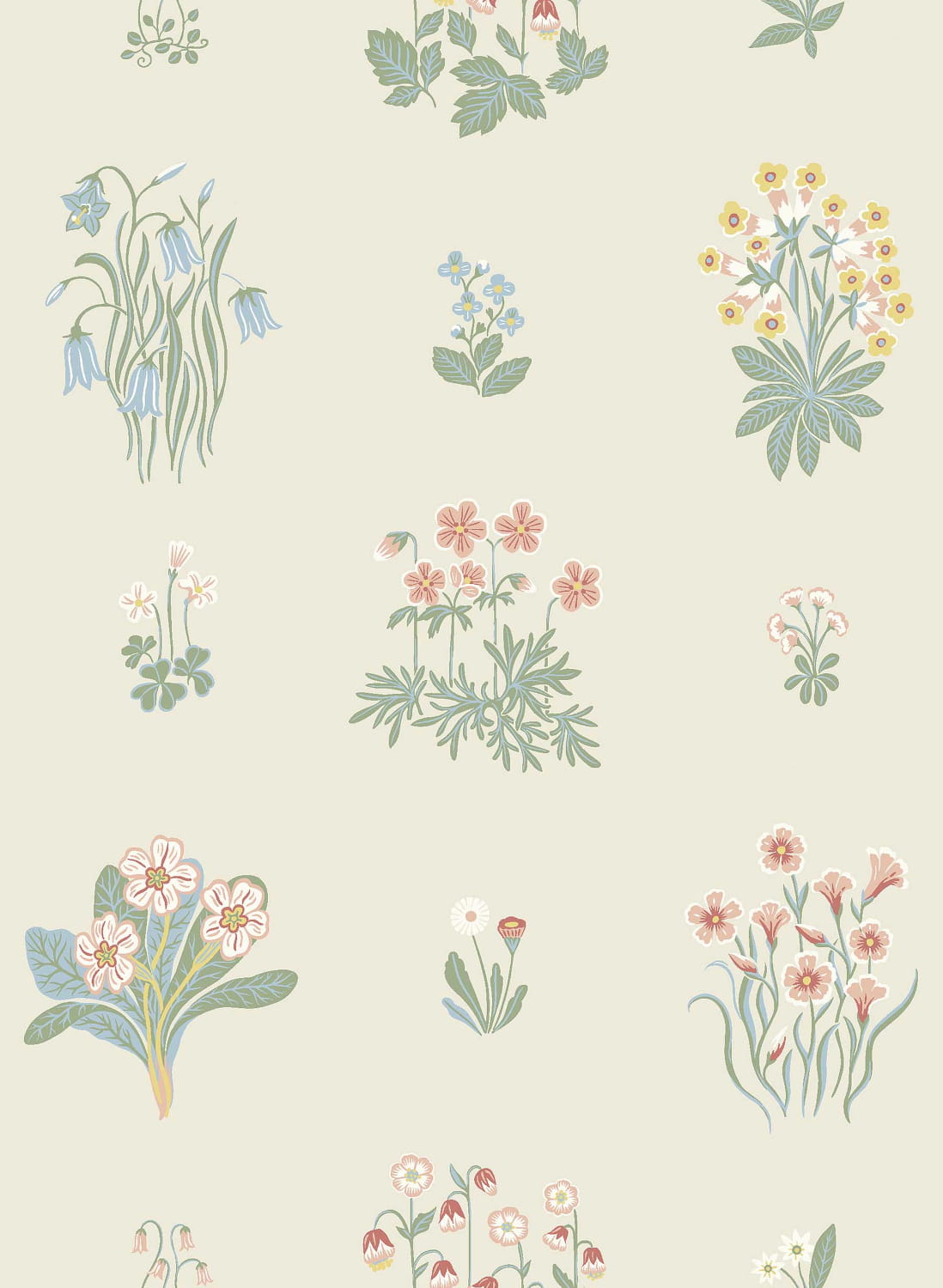 Tapete Ängsflora - 6951