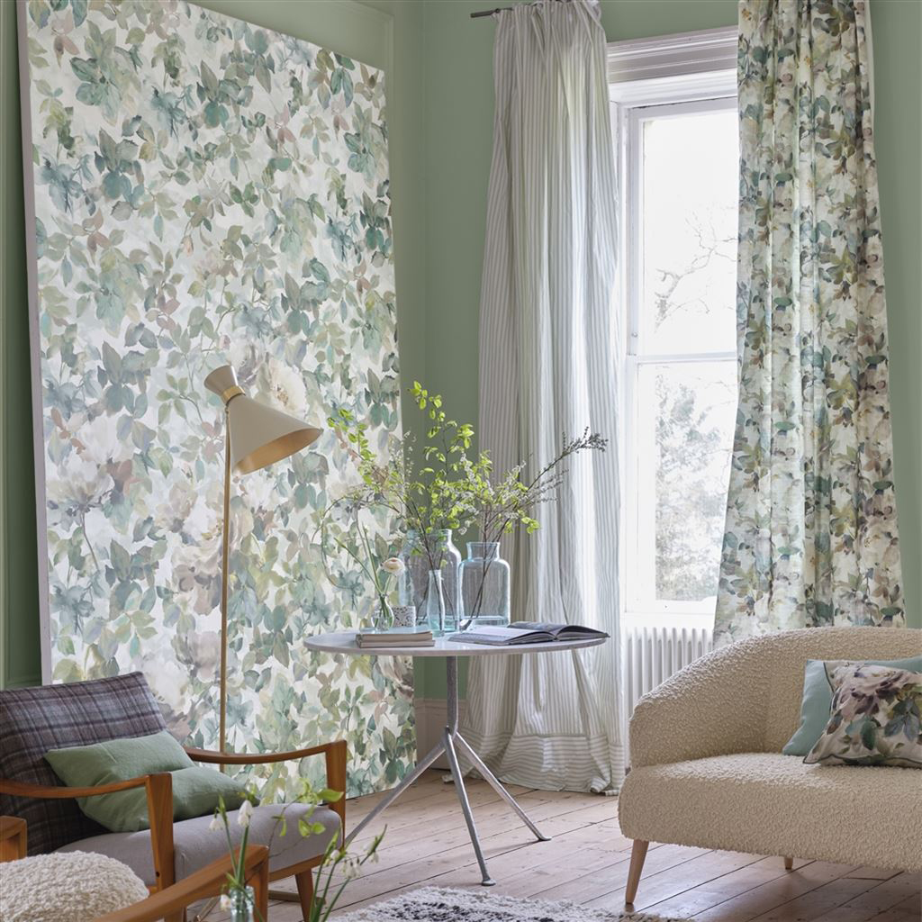 Tapete Thelmas Garden - Celadon