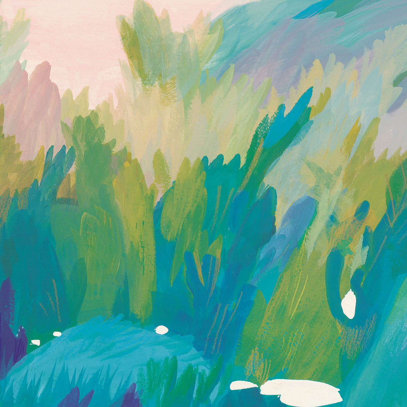 Wandbild Les Cascades - GRD40