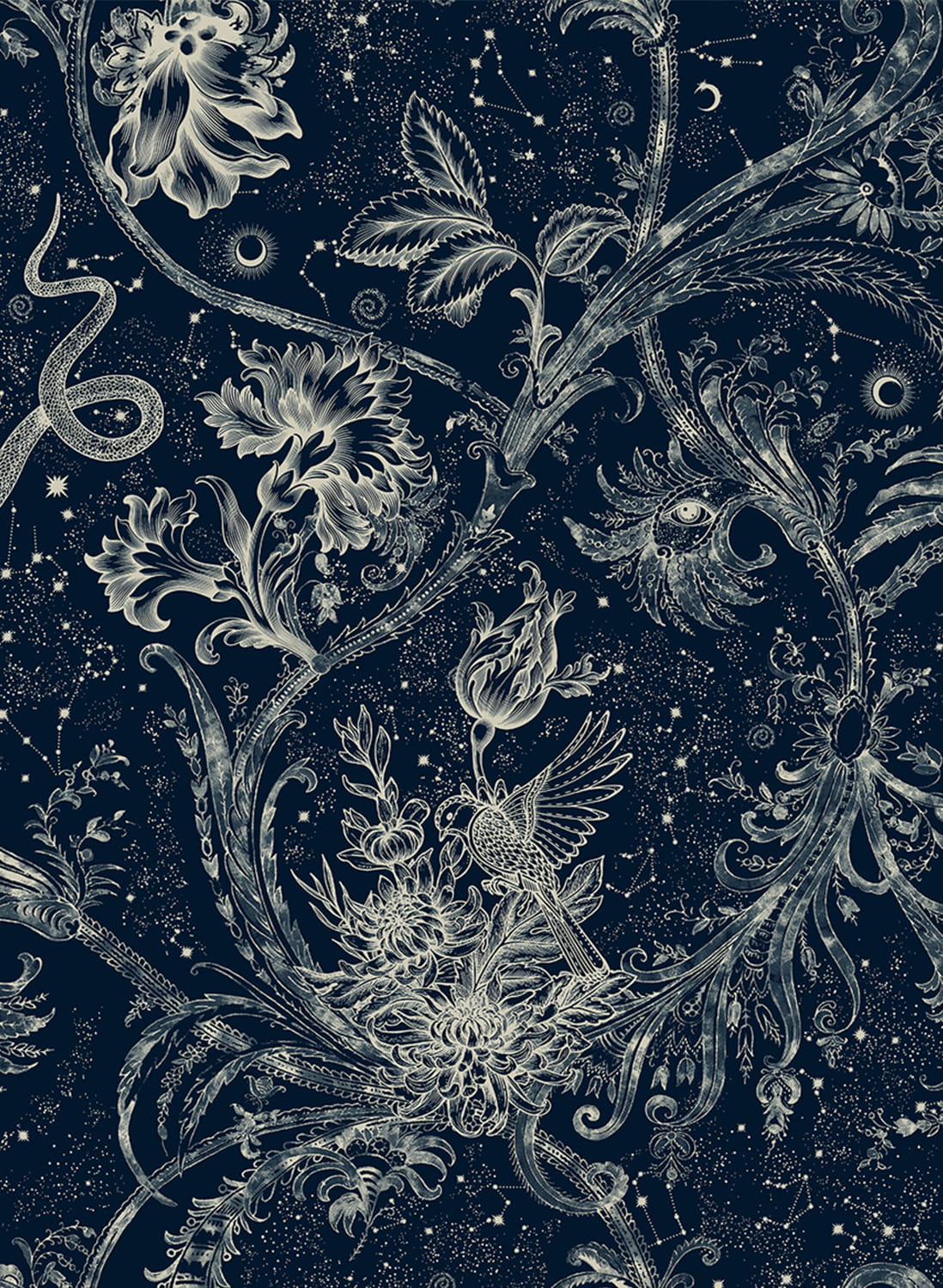 Tapete Neo-Mithology - Navy