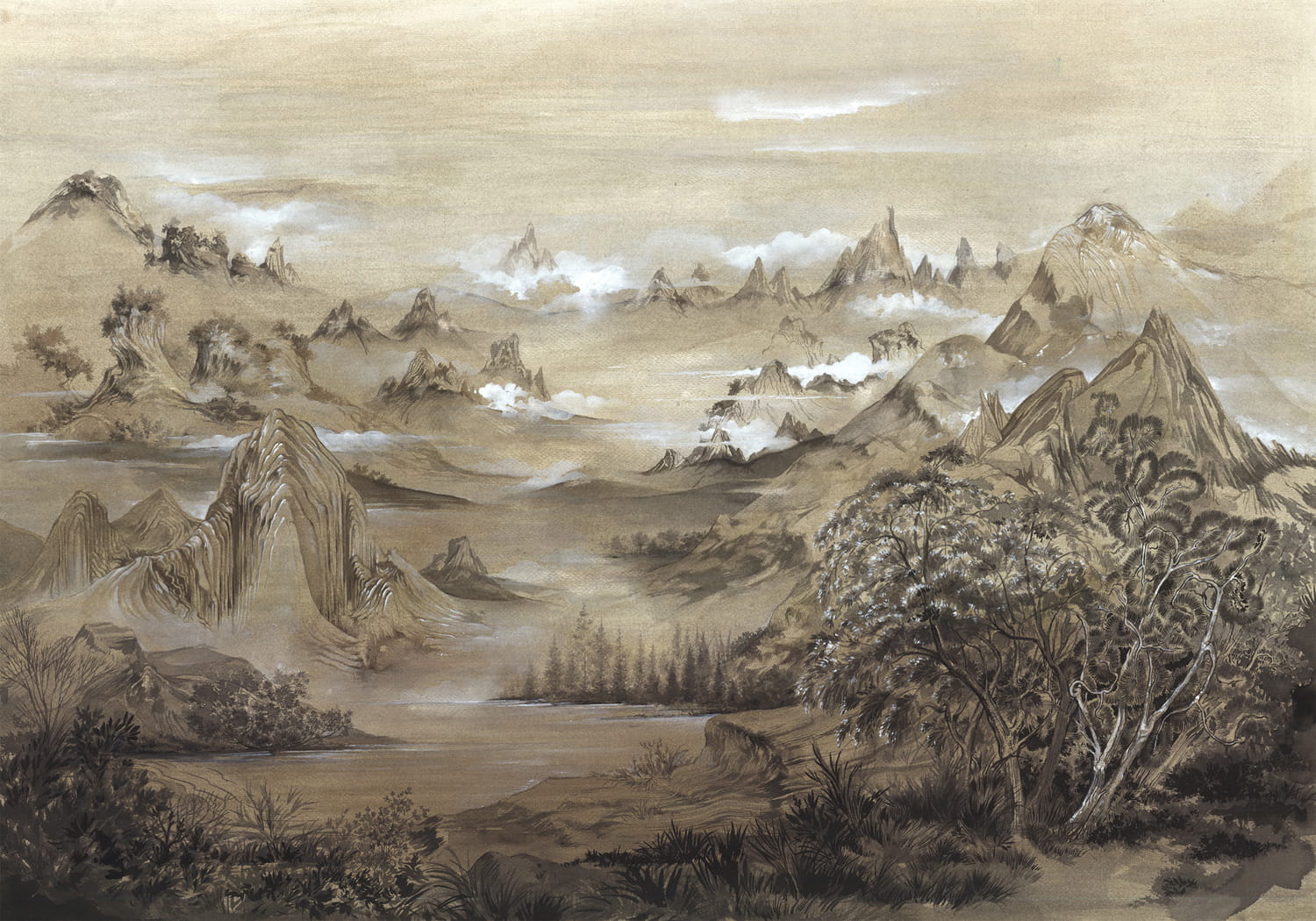 Wandbild Kami - Maca