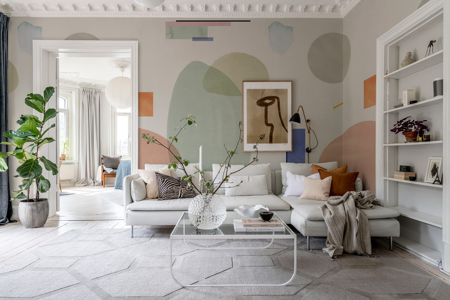 Wandbild Geometry - Pastel