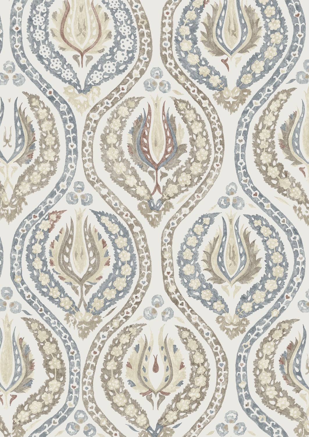 Fabric Benaki - Blue Umber