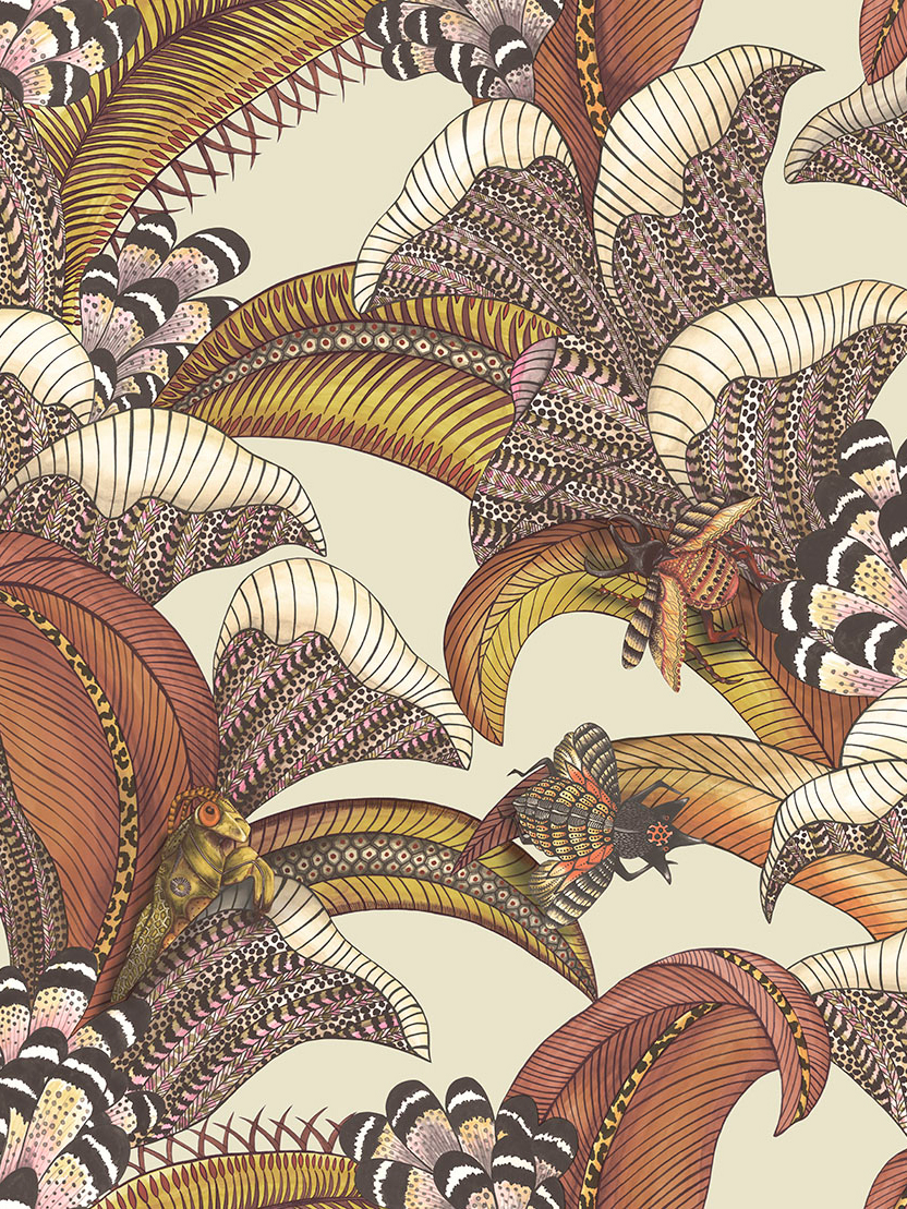 Tapete Hoopoe Leaves - 119/1004