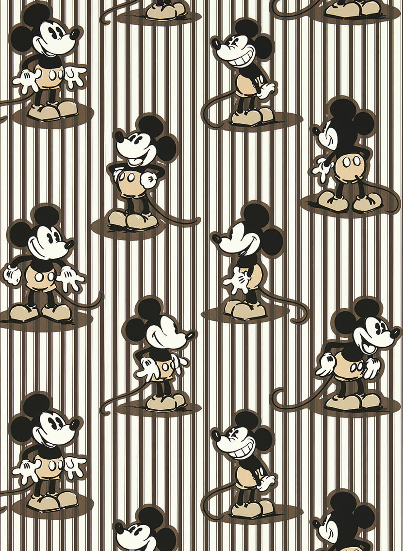 Tapete Mickey Stripe - Humbug
