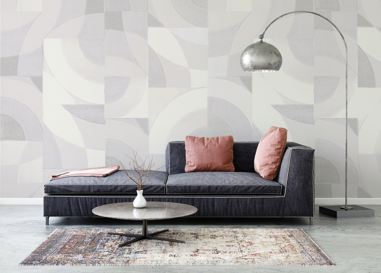 Wandbild Lounge - Mineral