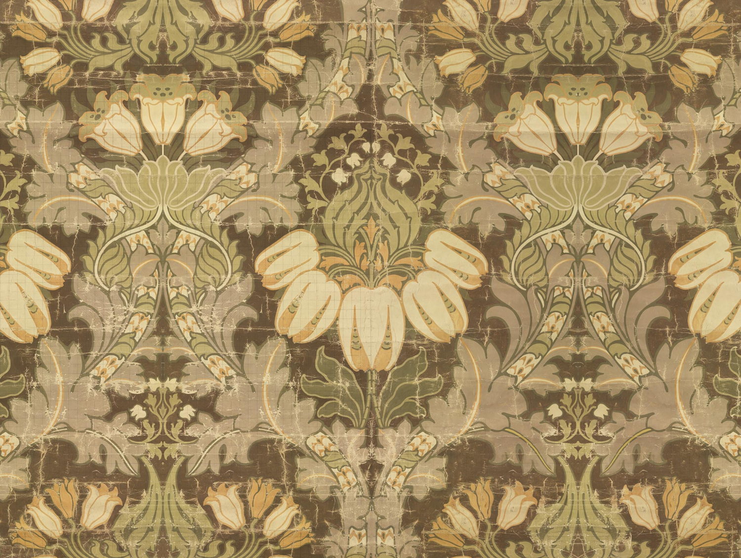 Wandbild Big Pattern Luther - 9 Drops
