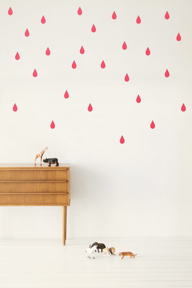 Wandsticker Mini Drops