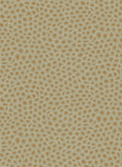 Tapete Senzo Spot - Olive/ Gold