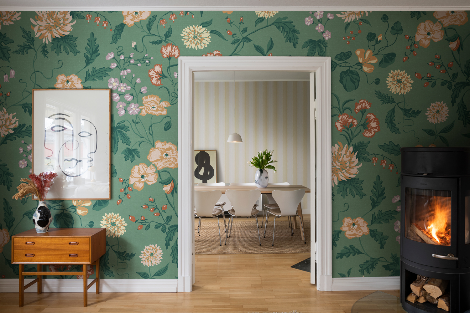 Wandbild Suzanne - Emerald