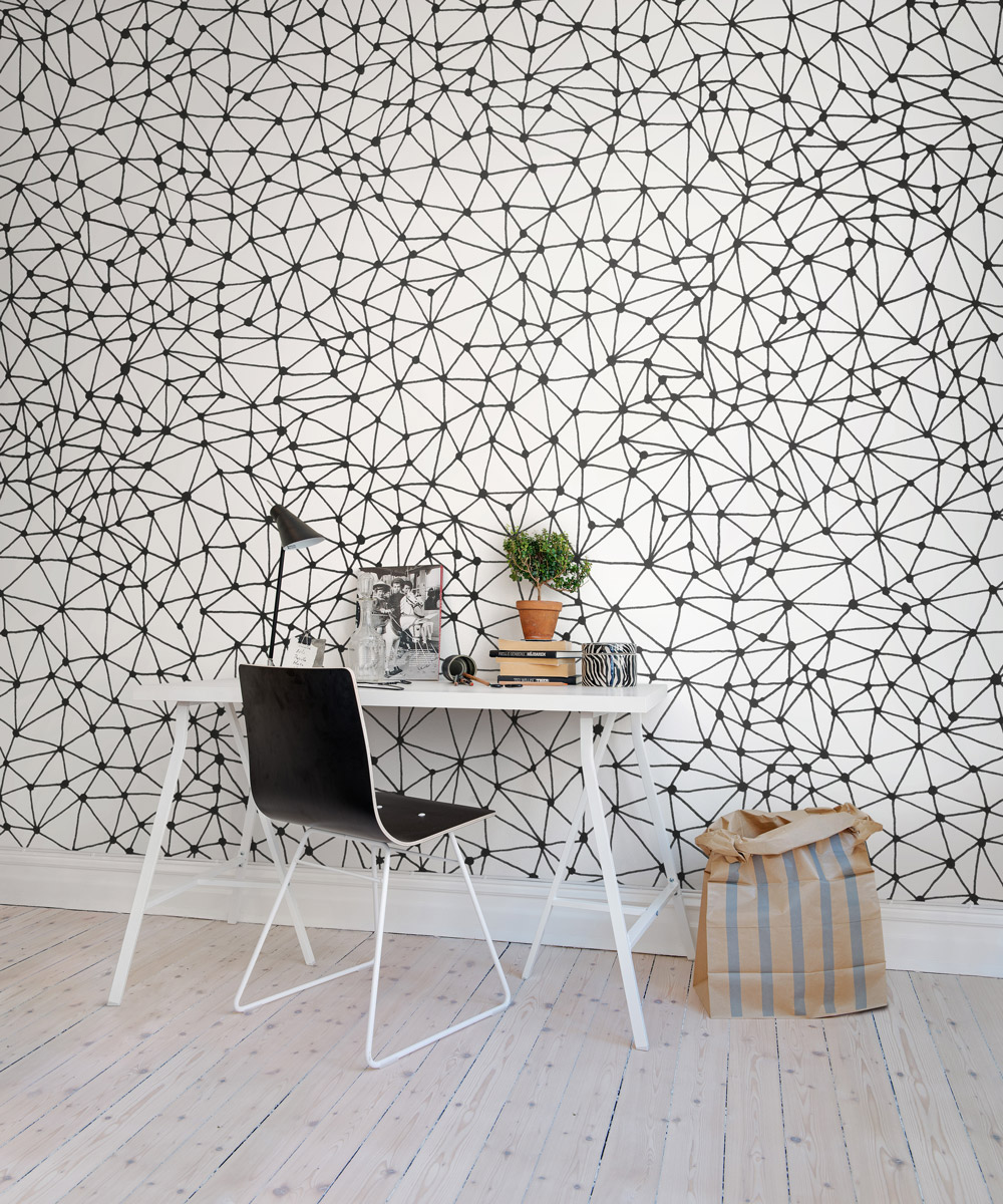Wandbild Twinkle Twinkle - Black/ White