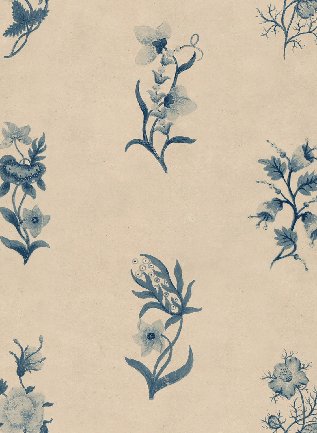 Wandbild Victoria - Blue