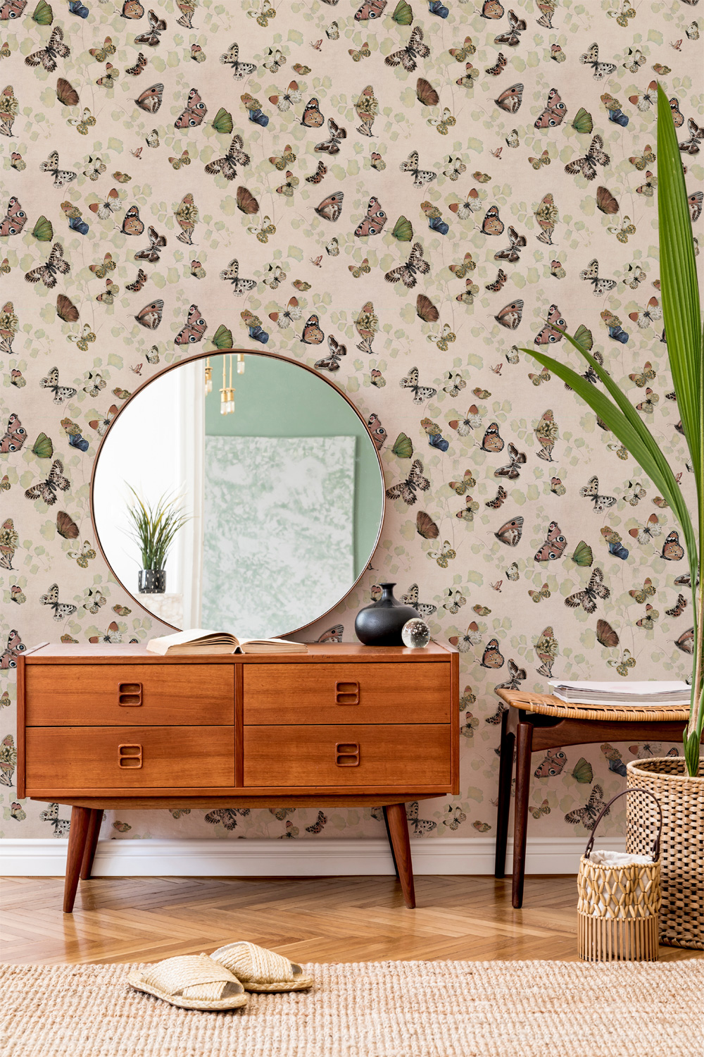 Wallpaper Magic butterflies - Sweet