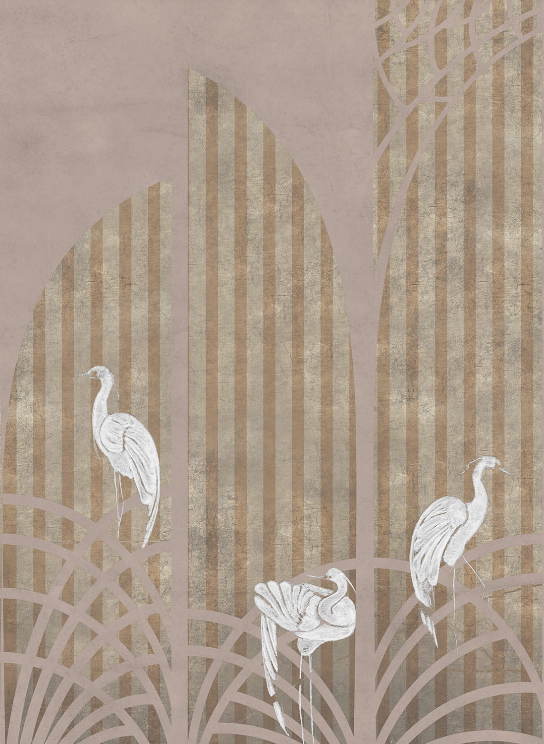 Wandbild Tassel - Rose