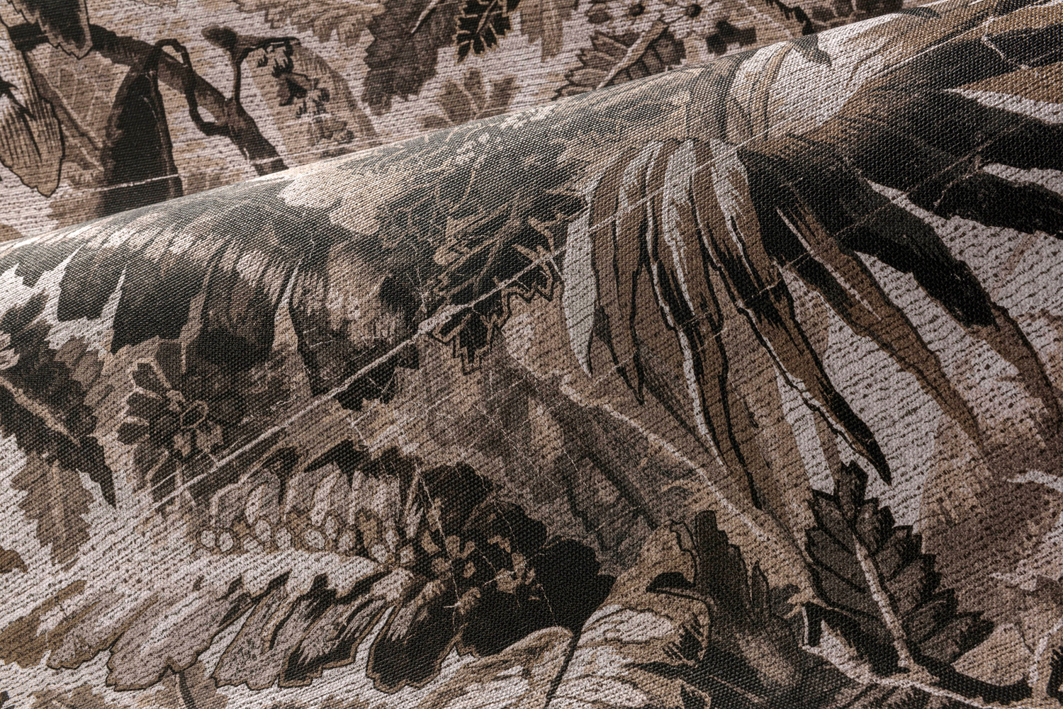 Tapete Tropicali - Black Sepia