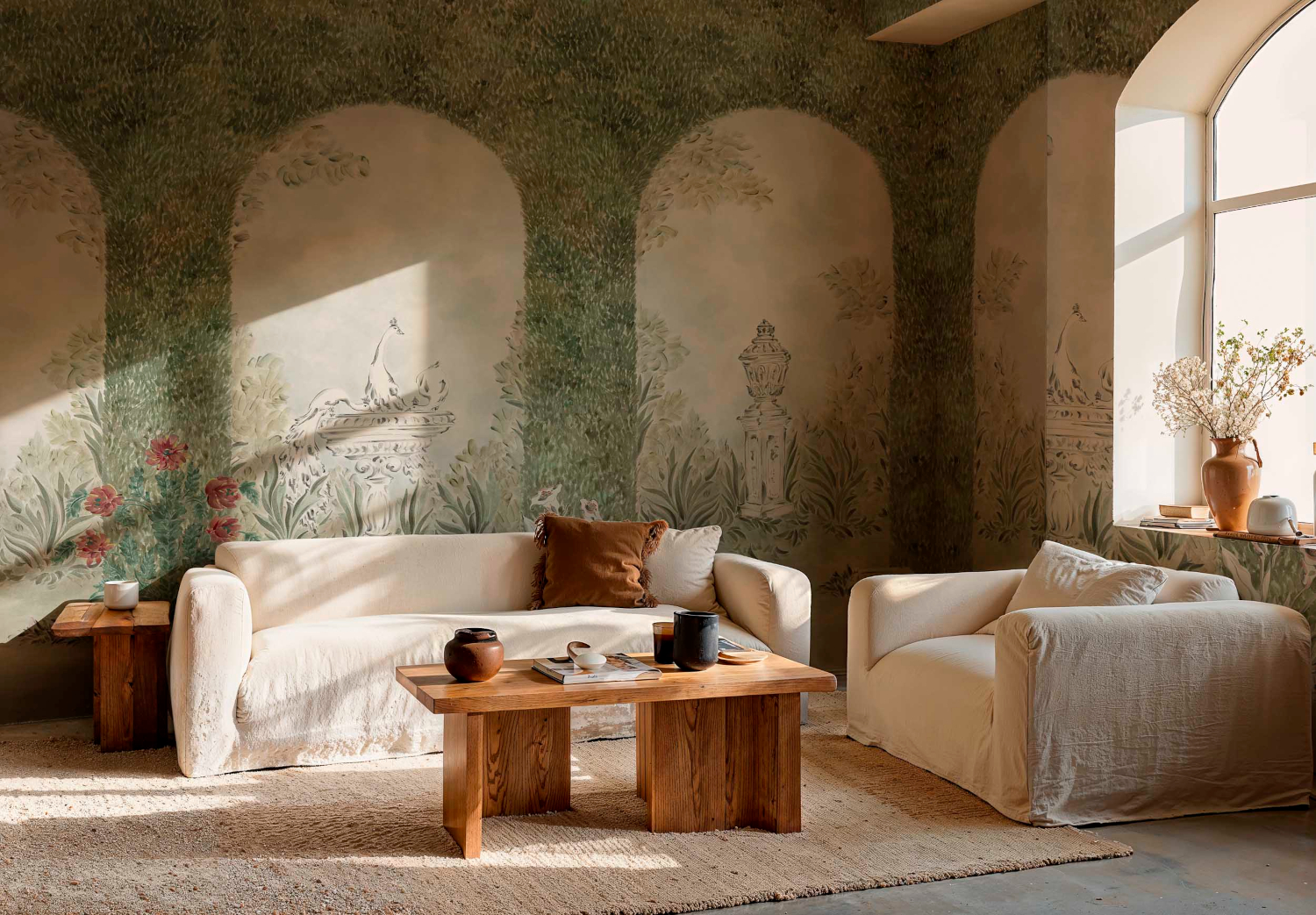 Wandbild Alcazar - Celadon