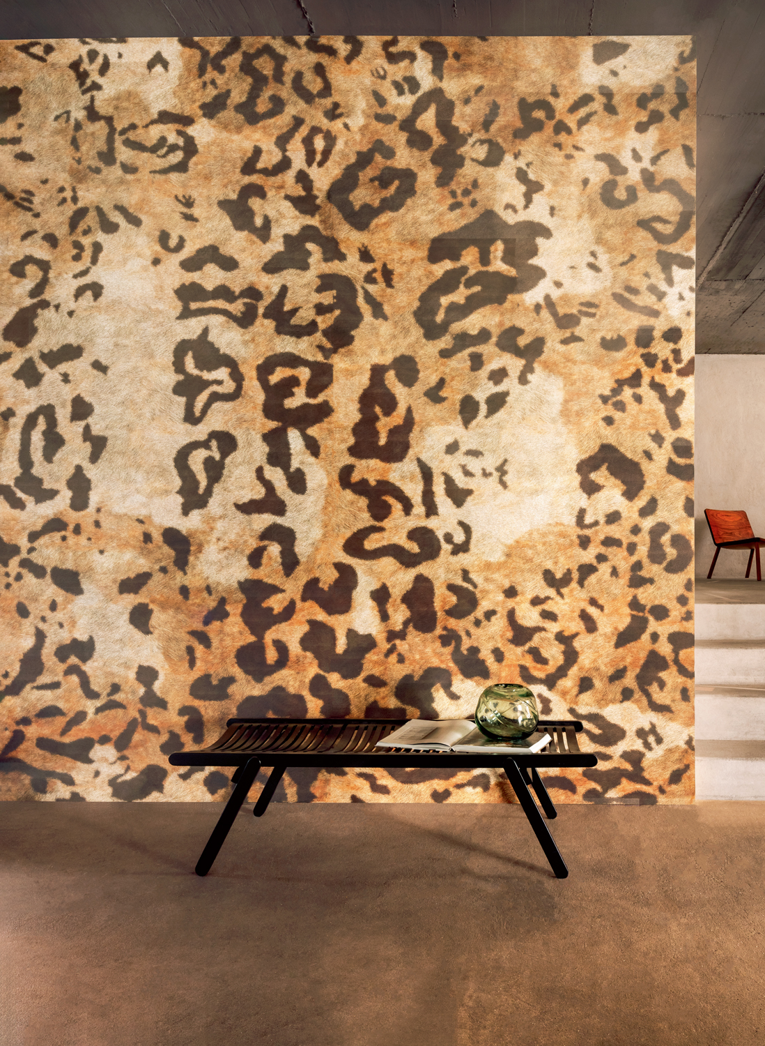 Wandbild Leopard