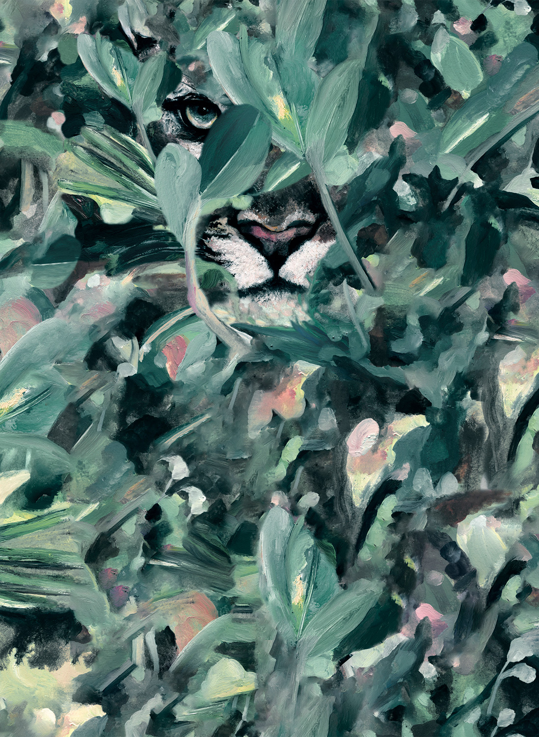 Tapete Hidden Puma - Winter