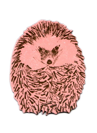 Sian Zeng Magnet Hedgehog - Hedgehog Round Junior Pink