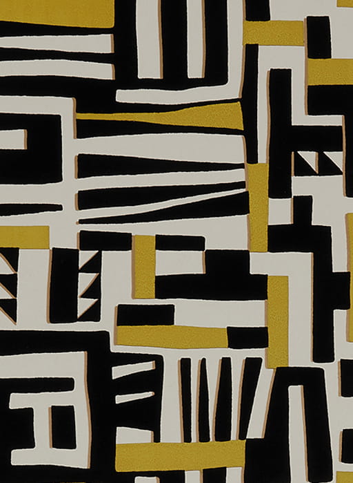 Tapete Zawaya - Black/ Ivory