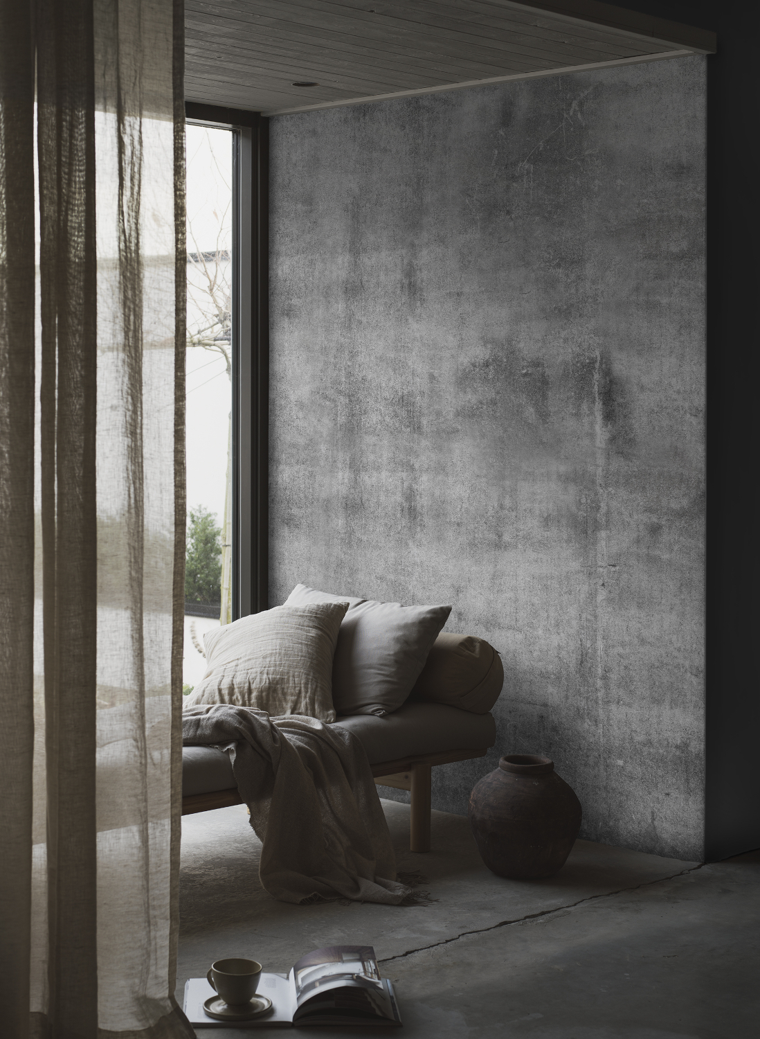 Wandbild Concrete Wall
