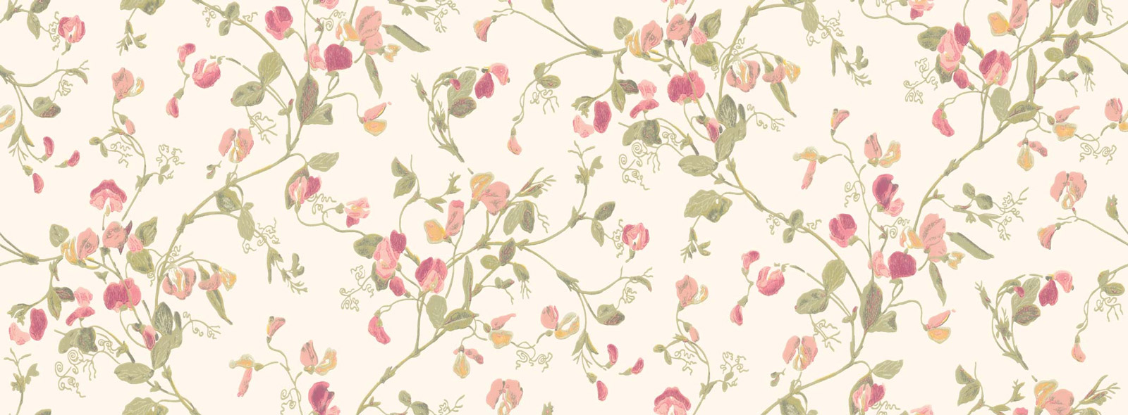 Tapete Sweet Pea - Pink