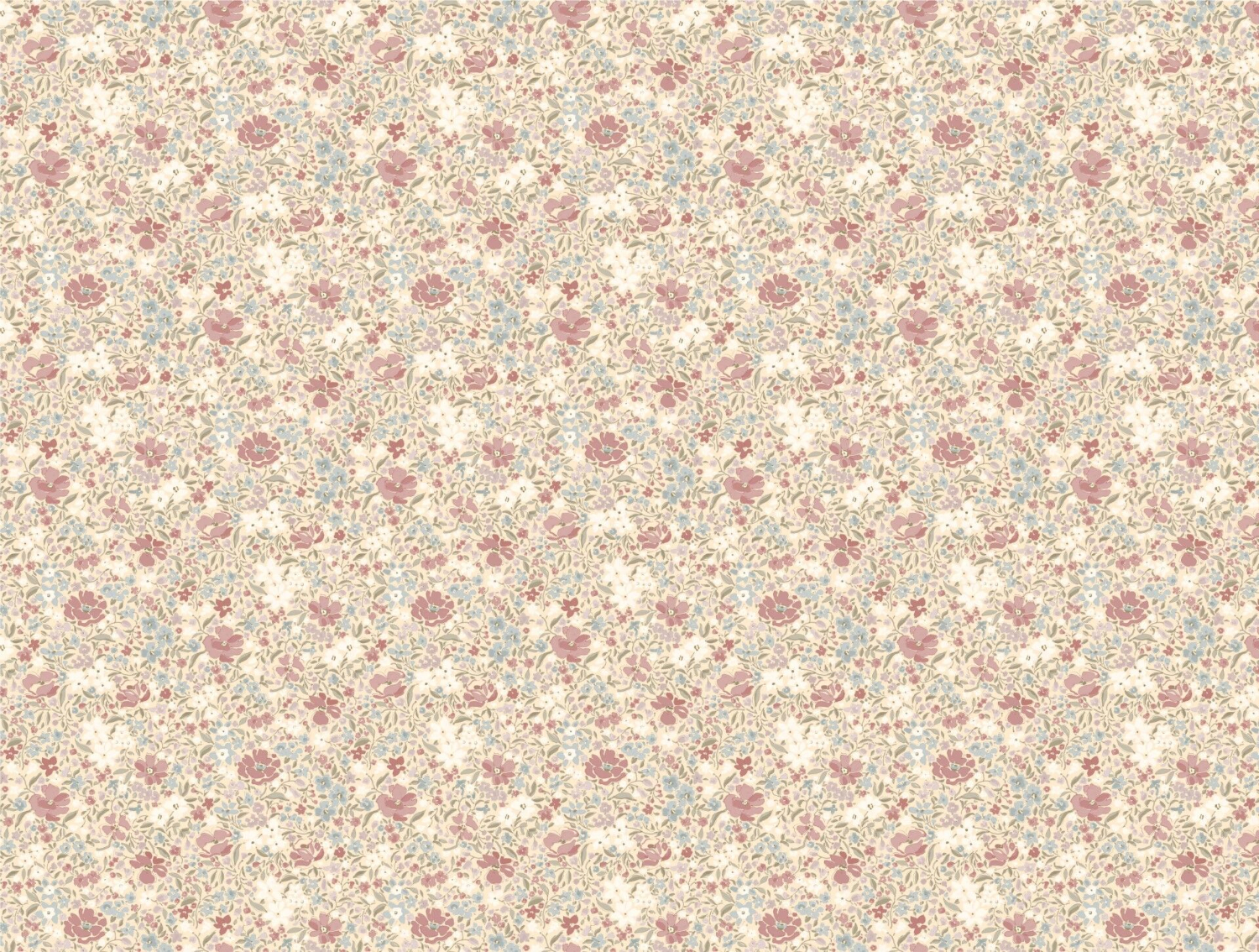 Tapete Fleurettes - Pompadour