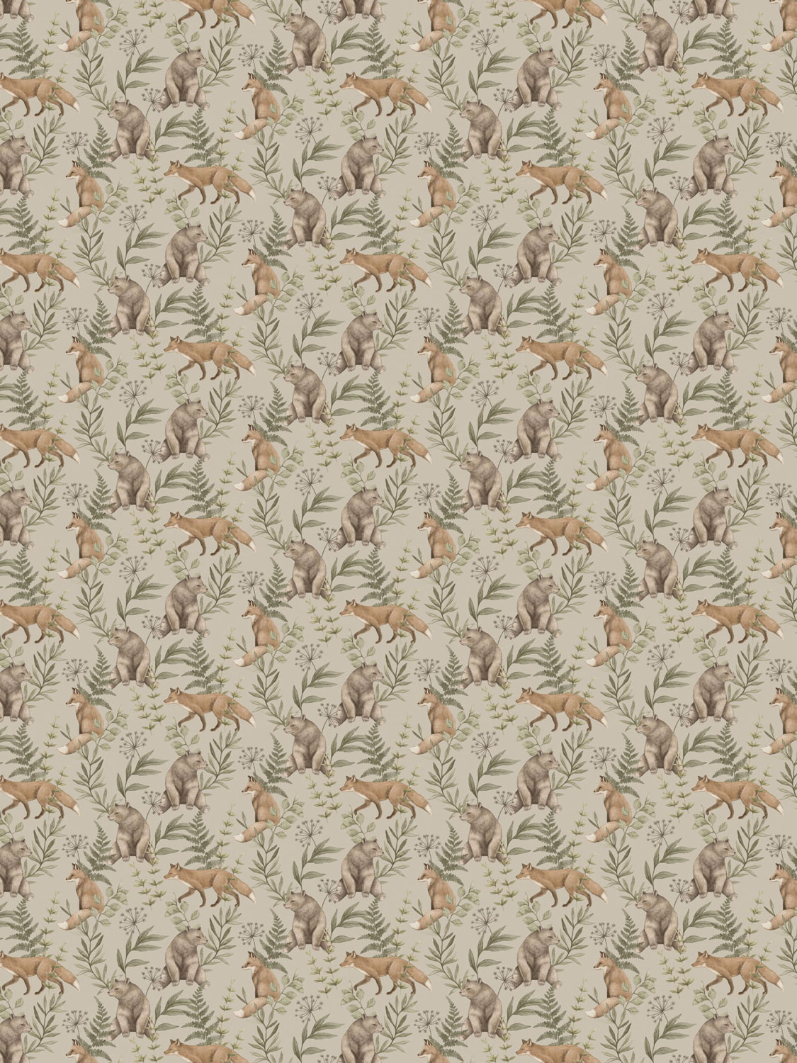 Tapete Wild Forest - 6921