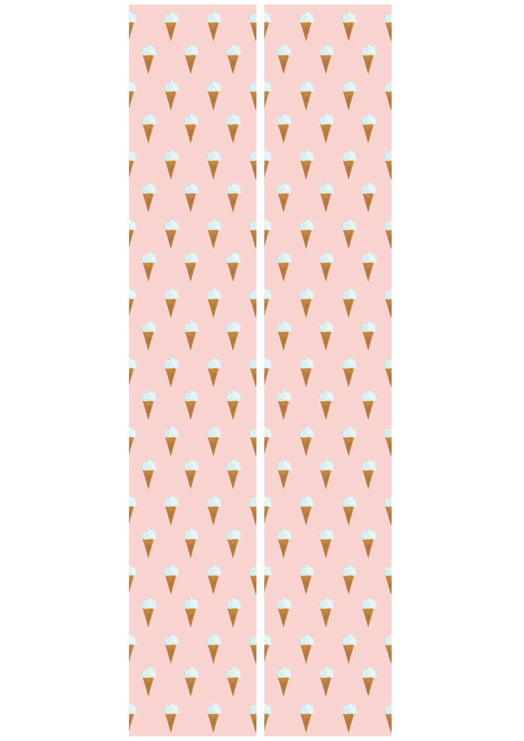 Tapete Ice Cream - Roze