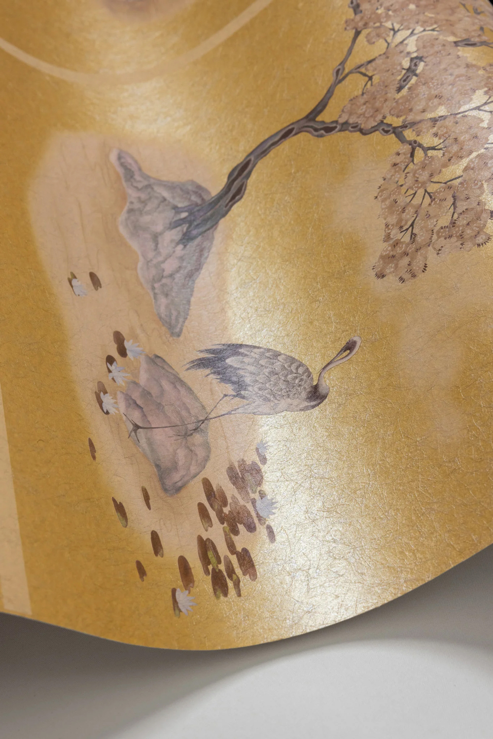 Tapete Tile Toile - Gilded Autumnal
