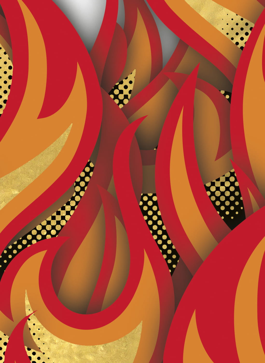 Wandbild Job on Fire - JOB-11