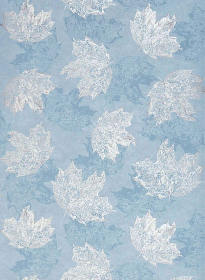 Tapete Sycamore - Blue/ Gilver