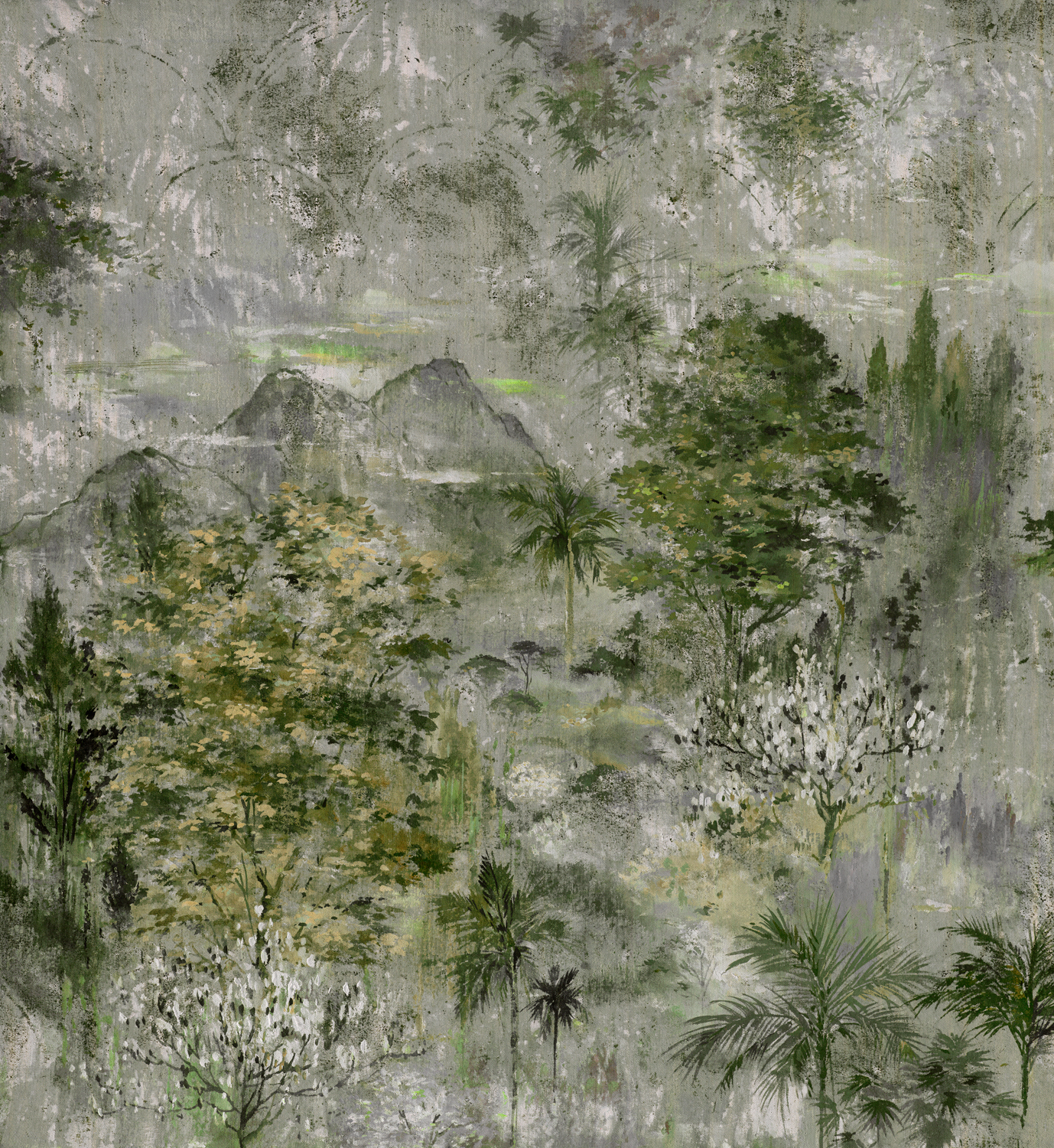 Wandbild Glass - Verde/Green