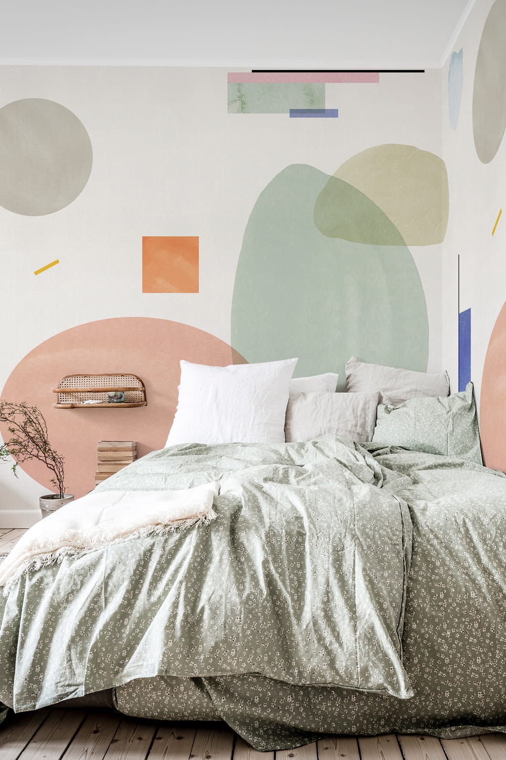 Wandbild Geometry - Pastel