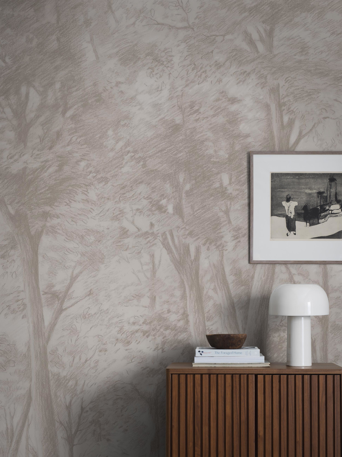 Wandbild Sketch of Trees - 9631W