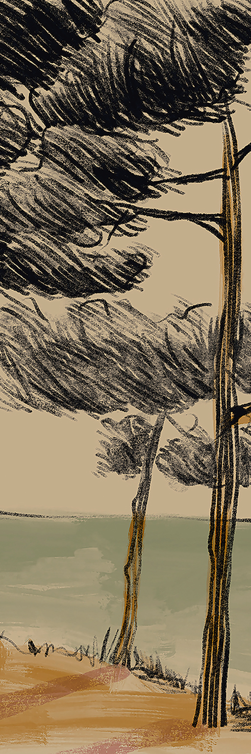 Wandbild Hors Saison - Panel 8