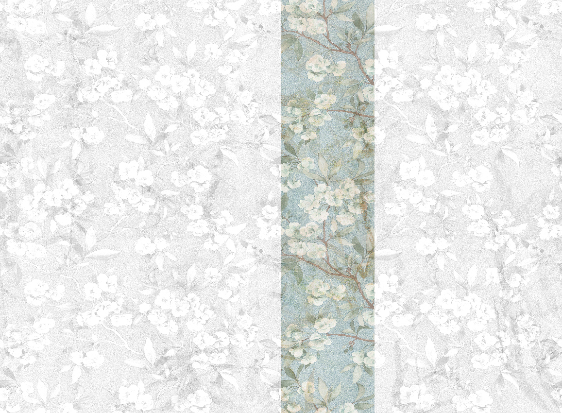 Wandbild Momo - Sky Blue Panel 4