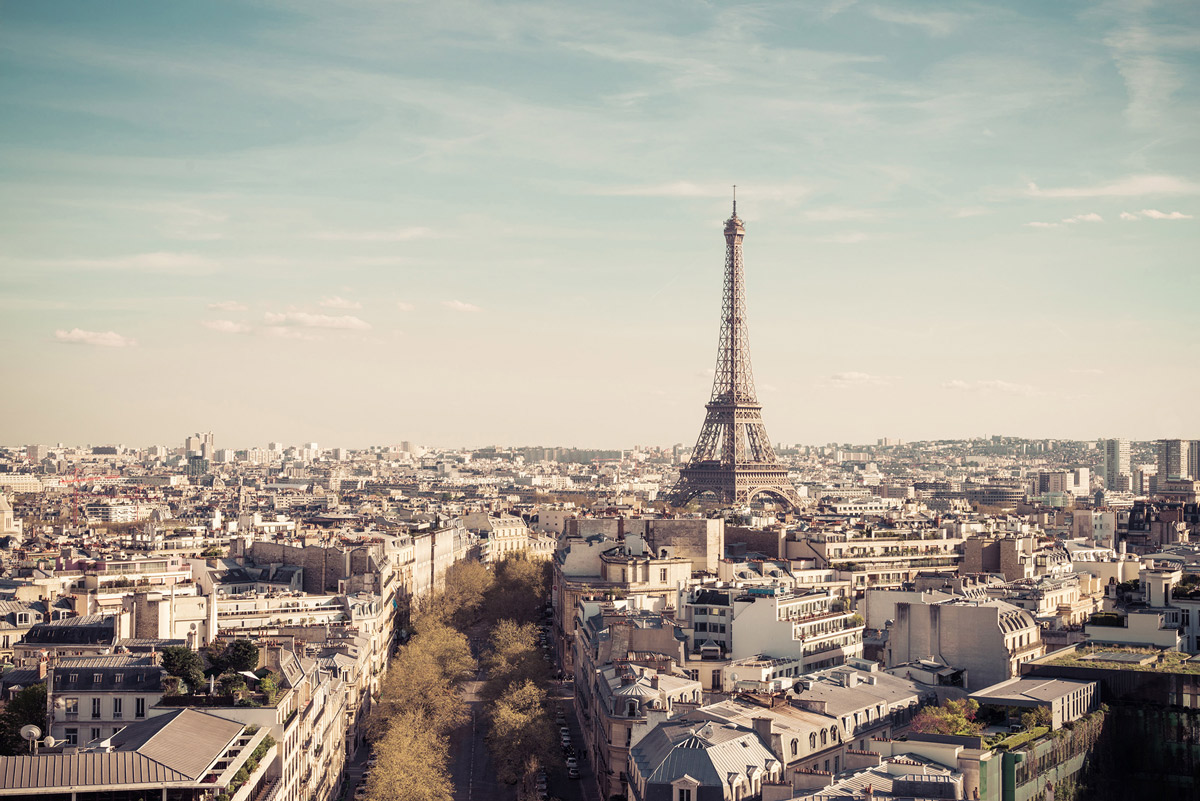 Wandbild Paris La Vie